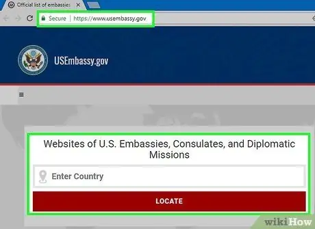 Посетите Соединенные Штаты Шаг 5