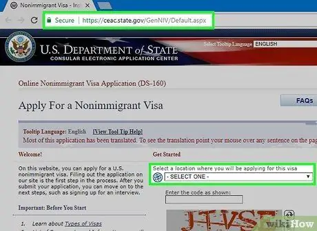 Посетите Соединенные Штаты Шаг 6