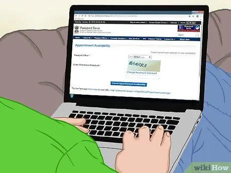 Посетите США из Индии Шаг 2