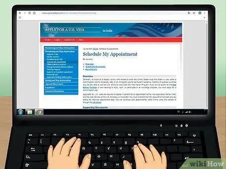 Посетите США из Индии Шаг 6