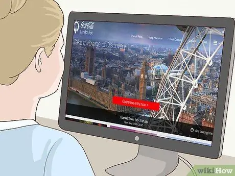 Прокатитесь на лондонском глазу, шаг 2