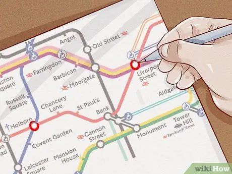 Воспользуйтесь лондонским метро, шаг 2