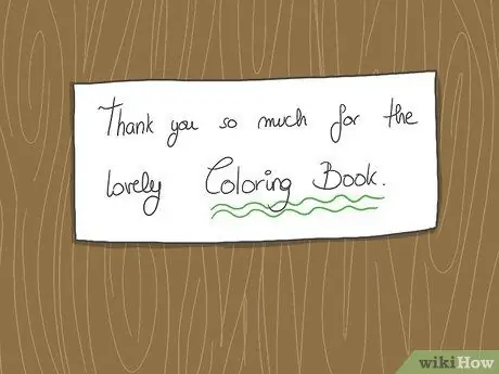 Напишите благодарственное письмо за рождественский подарок Шаг 5