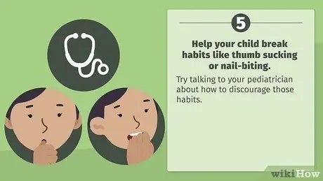 Заставьте детей перестать прикасаться к их лицам Шаг 05