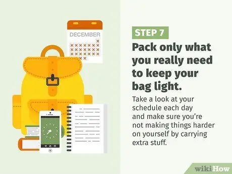 Упаковать школьную сумку Шаг 12