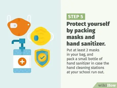 Упаковать школьную сумку Шаг 5