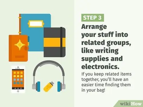 Упаковать школьную сумку Шаг 8
