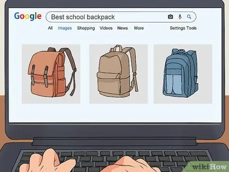 Выберите школьную сумку Шаг 9