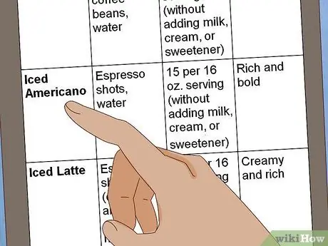 Заказать кофе со льдом Step 6