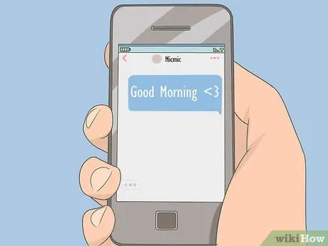 Спросите девушку из средней школы по текстовому сообщению, шаг 2