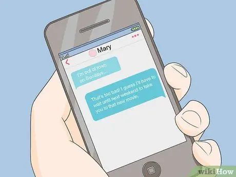 Спросите девушку из средней школы по текстовому сообщению, шаг 8