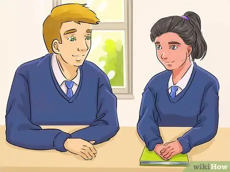 Спросите свою любовь в школе, шаг 1