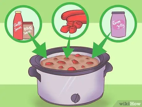 Используйте оставшиеся хот-доги Шаг 9