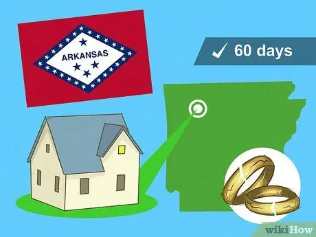 Развод в Арканзасе Шаг 3