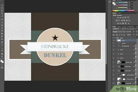 Изготовление пивных этикеток, шаг 4