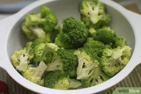 Готовьте овощи в микроволновой печи, шаг 2