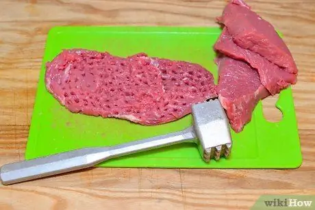 Сделайте немецкий руладен, шаг 1