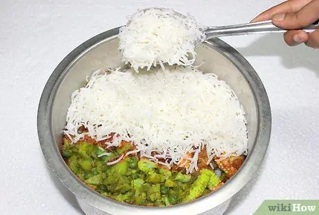 Приготовление овощного бирьяни из Хайдарабади Шаг 13