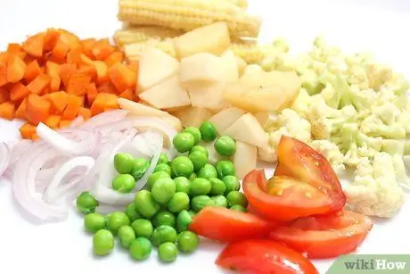 Приготовление овощного бирьяни из Хайдарабади Шаг 2