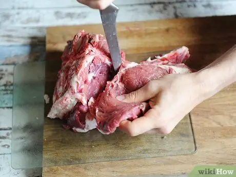 Вырезать рибай, шаг 2