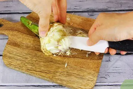 Нарезать артишоки Шаг 7