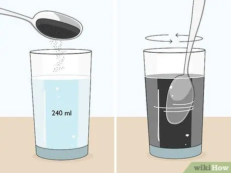 Пейте порошок активированного угля, шаг 9