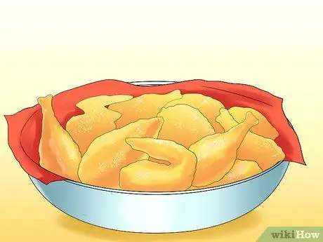 Съесть жареную курицу, шаг 1