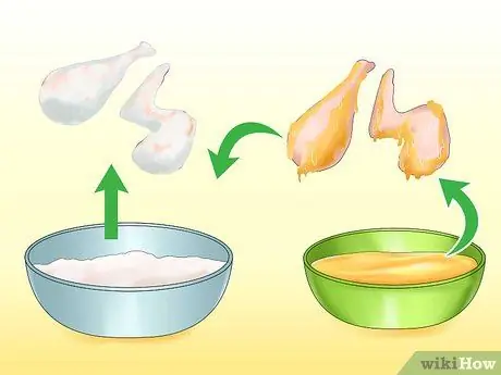 Съесть жареную курицу шаг 7