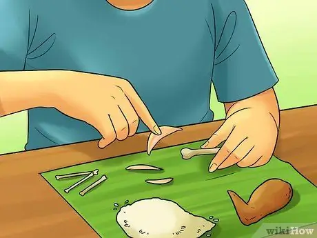 Ешьте на банановом листе Шаг 4