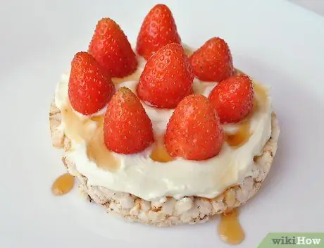 Ешьте рисовые лепешки Шаг 12