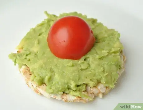 Ешьте рисовые лепешки, шаг 3