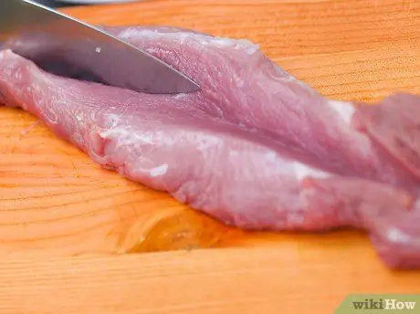 Бабочка или филе свиной вырезки Шаг 1 Пуля 1