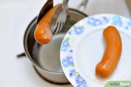 Готовьте Knockwurst Шаг 4