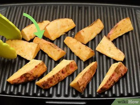 Сладкий картофель на гриле Шаг 6 Сладкий картофель на гриле Шаг 6