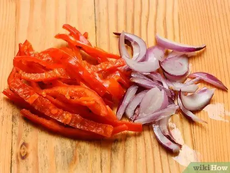 Готовим красный перец, шаг 1