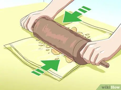 Готовьте с оставшимися картофельными чипсами Шаг 8