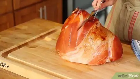 Нарезать ветчину Шаг 5
