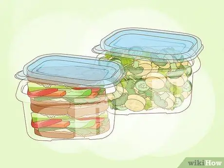 Храните еду в походе Шаг 2