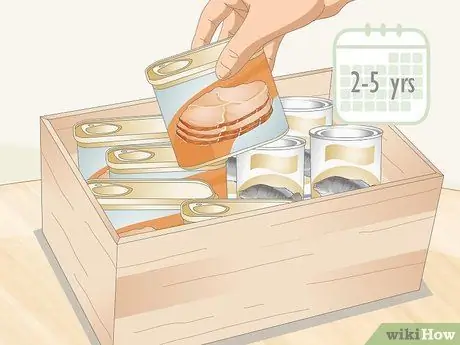 Хранение продуктов на длительный срок Шаг 2