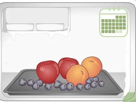 Замораживание сухих фруктов, шаг 4