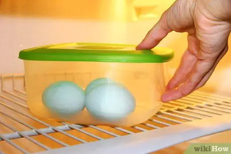 Хранение утиных яиц Шаг 3