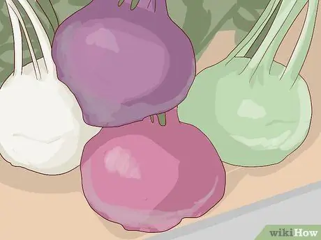 Выберите и сохраните Кольраби Шаг 5