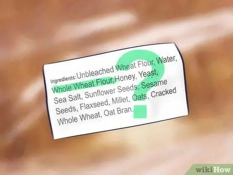 Определите, состоит ли хлеб из цельной пшеницы на 100 процентов Шаг 6