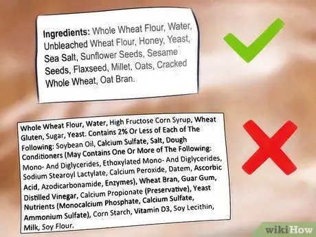 Определите, состоит ли хлеб из цельной пшеницы на 100 процентов Шаг 7