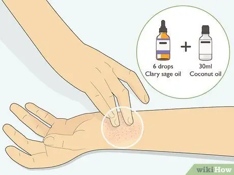 Используйте Clary Sage, шаг 1