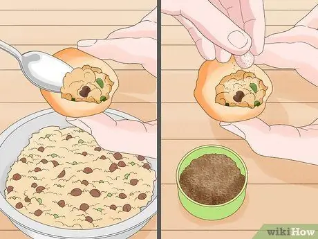 Ешь Пани Пури Шаг 3