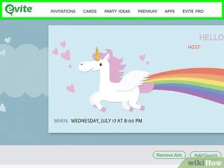 Распечатайте Evite Invitation на iPhone или iPad Шаг 5