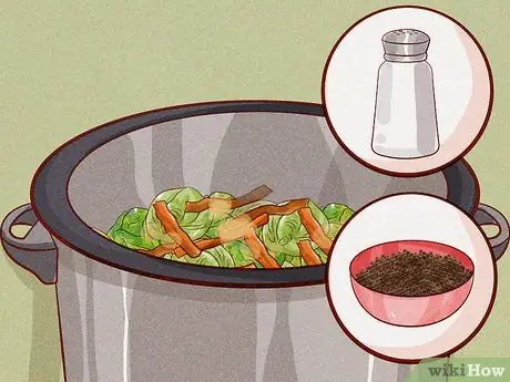 Брюссельская капуста медленного приготовления Шаг 6