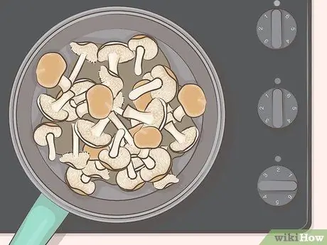 Готовим грибы-ежики Шаг 3