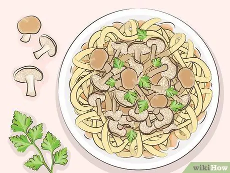 Готовим грибы-ежики Шаг 6